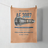 Thumbnail for AE 3007 design on orange towel