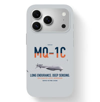 Thumbnail for MQ-1C Gray Eagle ER design on light gray magsafe iphone case, for iPhone 17 Pro