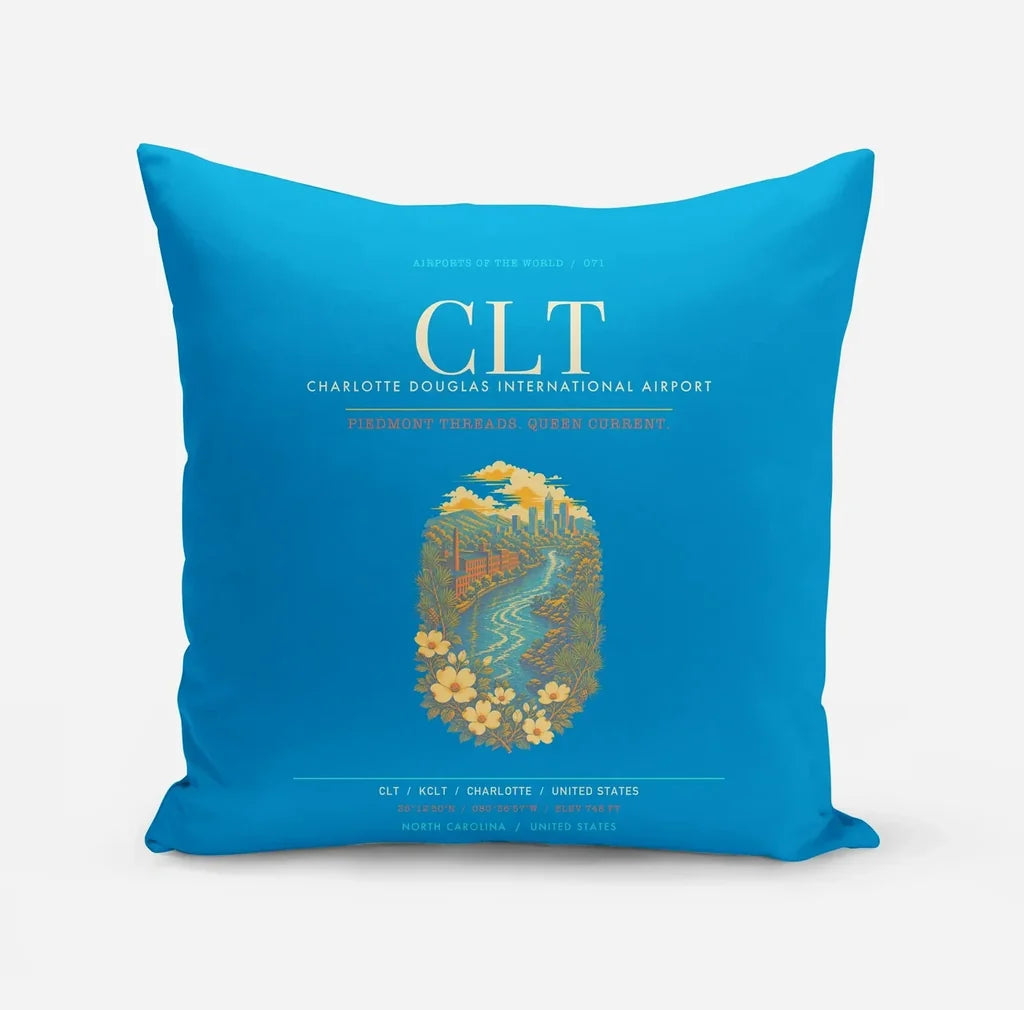 Charlotte Douglas International Airport CLT - Turquoise