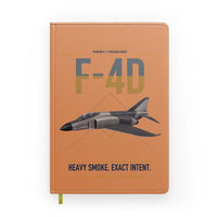Thumbnail for F-4D Phantom II design on orange notebook