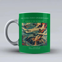 Thumbnail for VINTAGE G4206 - The Volcano Overflight - Ceramic Mug design on green