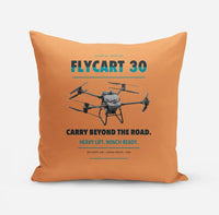 Thumbnail for DJI FlyCart 30 design on orange pillow