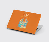 Thumbnail for Zaragoza Airport (ZAZ) design on orange MacBook case