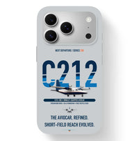 Thumbnail for CASA C-212-300 Aviocar Case design on light gray iphone case