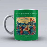Thumbnail for VINTAGE G4418 - The Lightkeeper Rotation - Ceramic Mug design on green