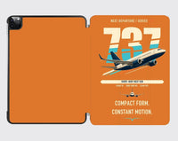 Thumbnail for Boeing 737-700 NG design on orange ipad tablet case