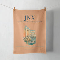 Thumbnail for Naxos Island National Airport (JNX) design on orange towel