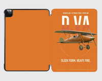 Thumbnail for Albatros D.Va design on orange ipad tablet case