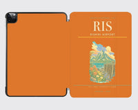 Thumbnail for Rishiri Airport (RIS) design on orange ipad tablet case
