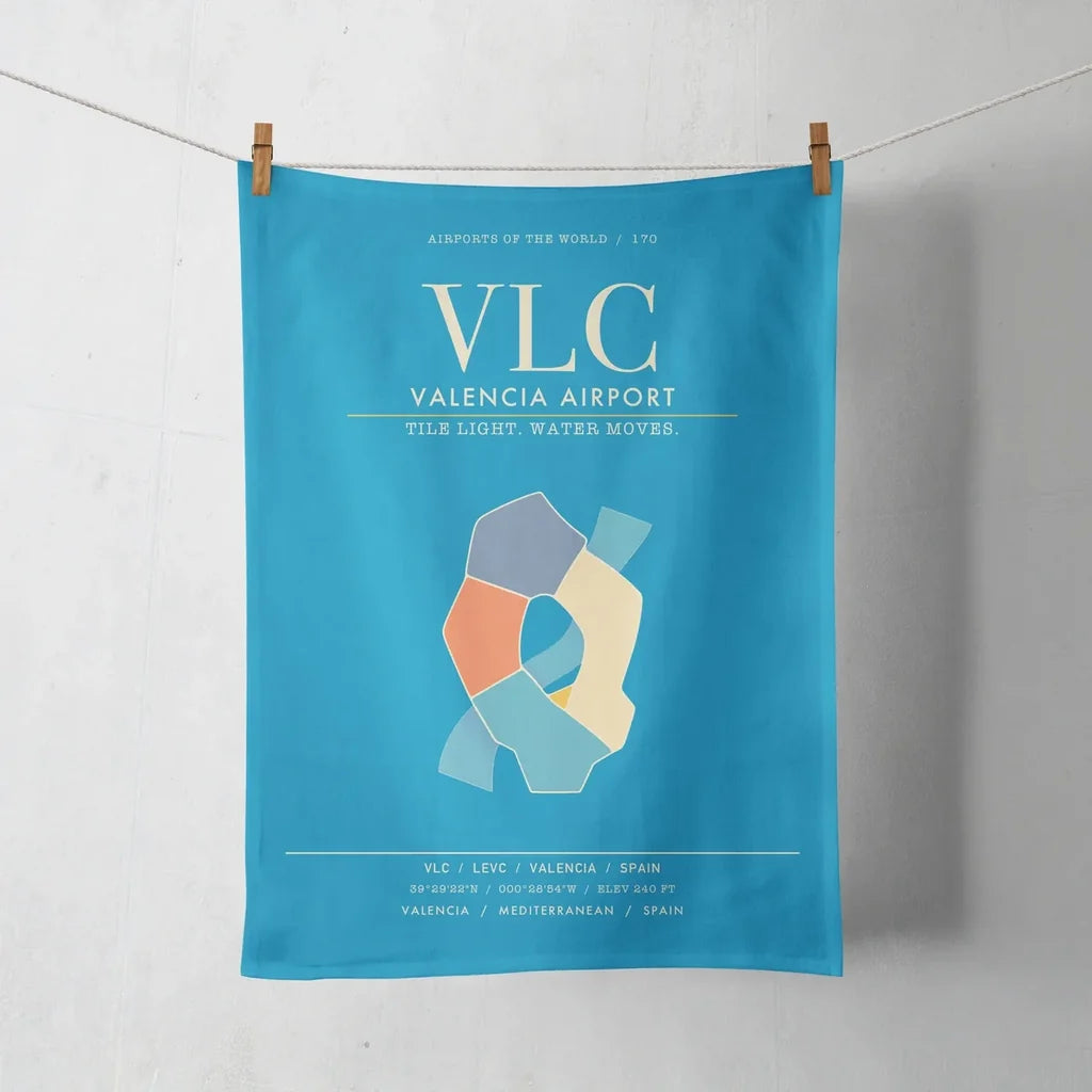 Valencia Airport VLC - Turquoise