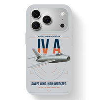 Thumbnail for Dassault Mystère IV A design on light gray magsafe iphone case, for iPhone 17 Pro