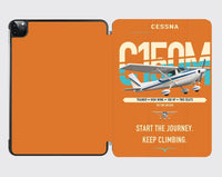 Thumbnail for Cessna 150M design on orange ipad tablet case