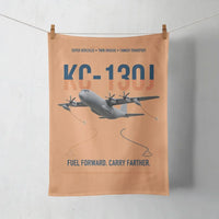 Thumbnail for KC-130J SUPER HERCULES design on orange towel