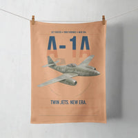Thumbnail for Messerschmitt Me 262A-1a design on orange towel