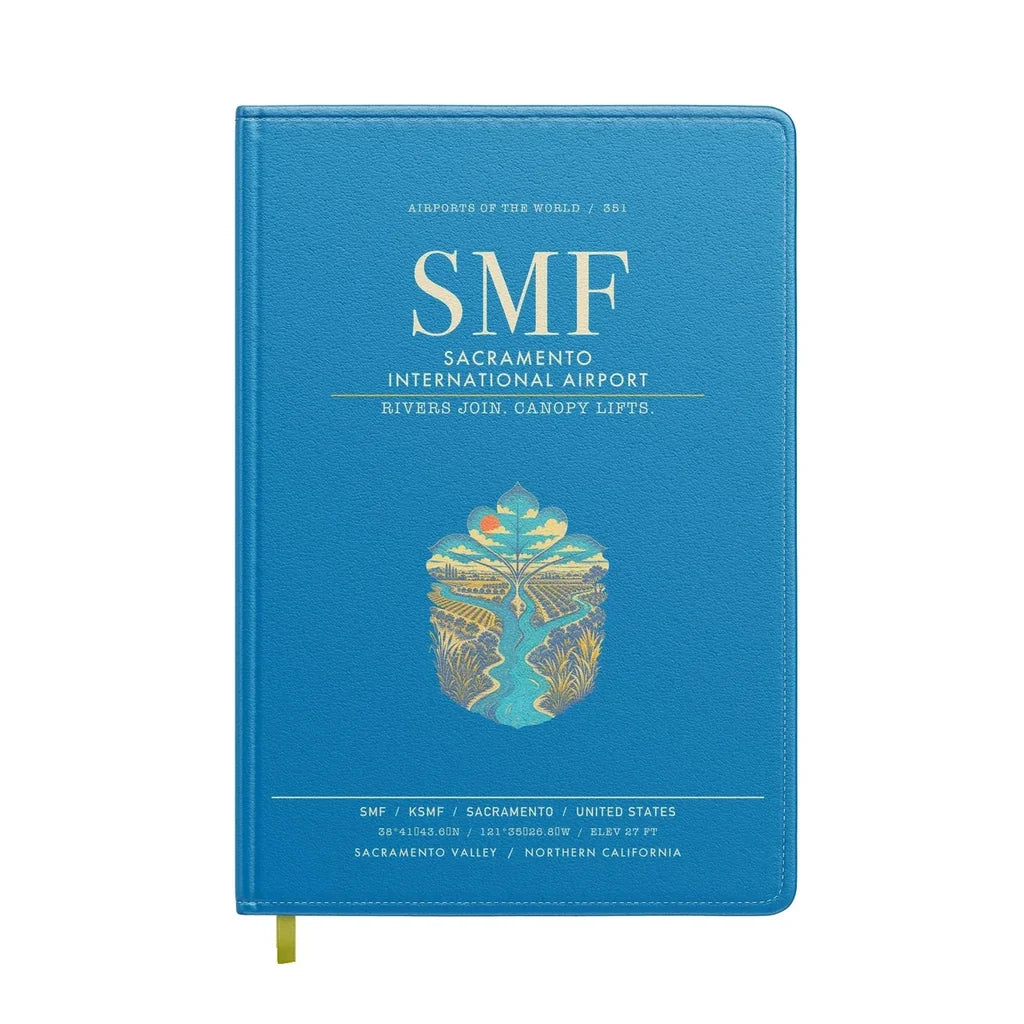 Sacramento International Airport SMF - Turquoise