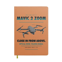 Thumbnail for DJI Mavic 2 Zoom design on orange notebook
