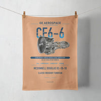 Thumbnail for CF6-6 design on orange towel