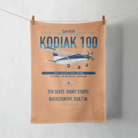 Thumbnail for Daher Kodiak 100 Series III design on orange towel