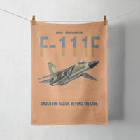 Thumbnail for F-111F Aardvark design on orange towel
