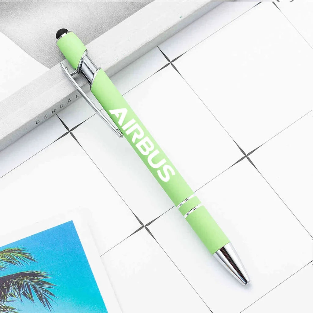 Airbus & Text touch pen - light green