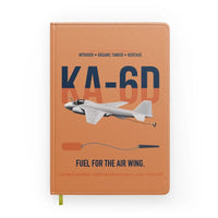 Thumbnail for KA-6D Intruder design on orange notebook