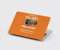 Thumbnail for CF6-80E1 design on orange MacBook case