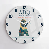 Thumbnail for Kodiak Airport ADQ Wall-Clock No-Frame - Light Gray