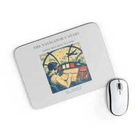 Thumbnail for VINTAGE G4297 - The Navigator's Stars - Designed Mouse Pads design on lightgray rectangle