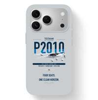 Thumbnail for Tecnam P2010 design on light gray magsafe iphone case, for iPhone 17 Pro