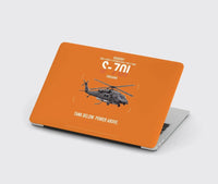 Thumbnail for Sikorsky S-70i FIREHAWK design on orange MacBook case