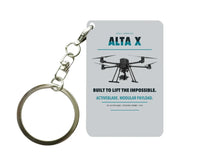 Thumbnail for Freefly Alta X Key Chain design on light gray key chain