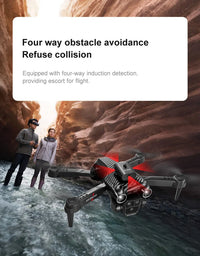 Thumbnail for K9MAX Drone: Triple-Lens Aerial Photography Quadcopter with Optical Flow & Obstacle Avoidance, Remote-Controlled Toy Drone - view 11