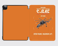 Thumbnail for Erickson S-64F Air Crane design on orange ipad tablet case