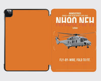 Thumbnail for NHIndustries NH90 NFH Caïman design on orange ipad tablet case