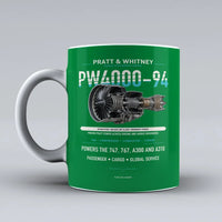 Thumbnail for Mug design on green pw4000 94