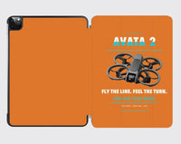 Thumbnail for DJI Avata 2 design on orange ipad tablet case