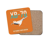 Thumbnail for XB-70A Valkyrie design on orange 1 piece coaster
