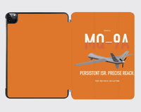 Thumbnail for MQ-9A Reaper design on orange ipad tablet case