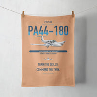Thumbnail for Piper PA-44-180 Seminole design on orange towel