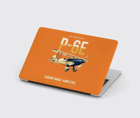 Thumbnail for Curtiss P-6E Hawk design on orange MacBook case
