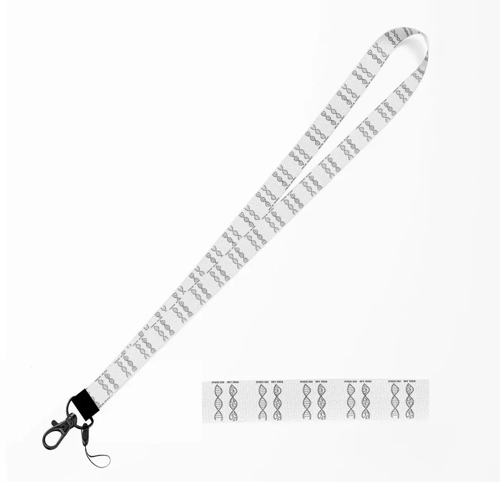 Aviation DNA lanyard - white