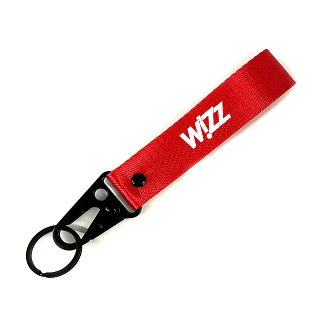 Wizz Airlines Hawk-shaped key chain, Red+NO NAME