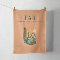 Thumbnail for Taranto-Grottaglie Airport (TAR) design on orange towel