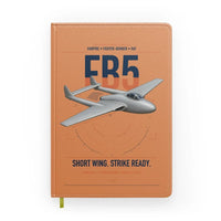 Thumbnail for de Havilland Vampire FB5 design on orange notebook