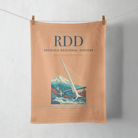 Thumbnail for Redding Regional Airport (RDD) design on orange towel