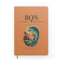 Thumbnail for Rafael Hernández Airport (BQN) design on orange notebook