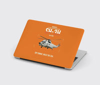 Thumbnail for Sikorsky SH-3H Sea King design on orange MacBook case