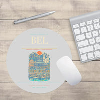 Thumbnail for Belem Val de Cans - Julio Cezar Ribeiro International Airport BEL Mouse-Pad Round - Light Gray
