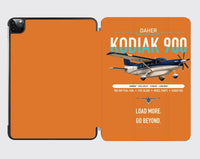Thumbnail for Daher Kodiak 900 design on orange ipad tablet case