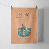 Thumbnail for Roberts Field (RDM) design on orange towel